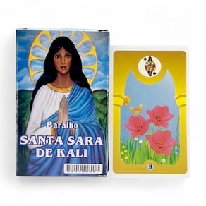 Oráculo Tarô Santa Sara Kali 36 Cartas Plastificadas