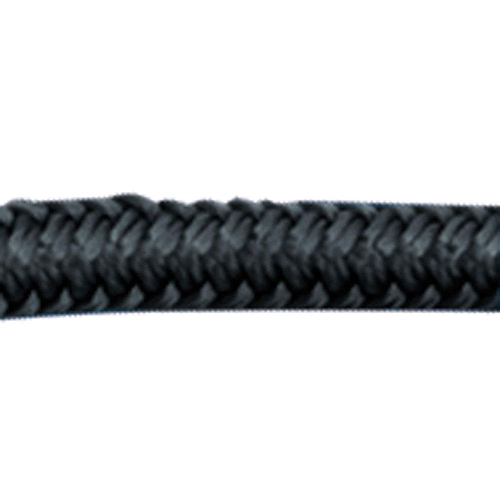 Dock Line Sea-Dog 302112025BK-1 de nylon trançado duplo 1/2 x 25`