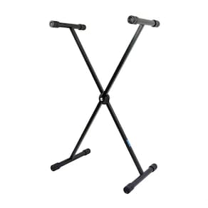 Suporte Para Teclado Preto Cromado Tripe 1m