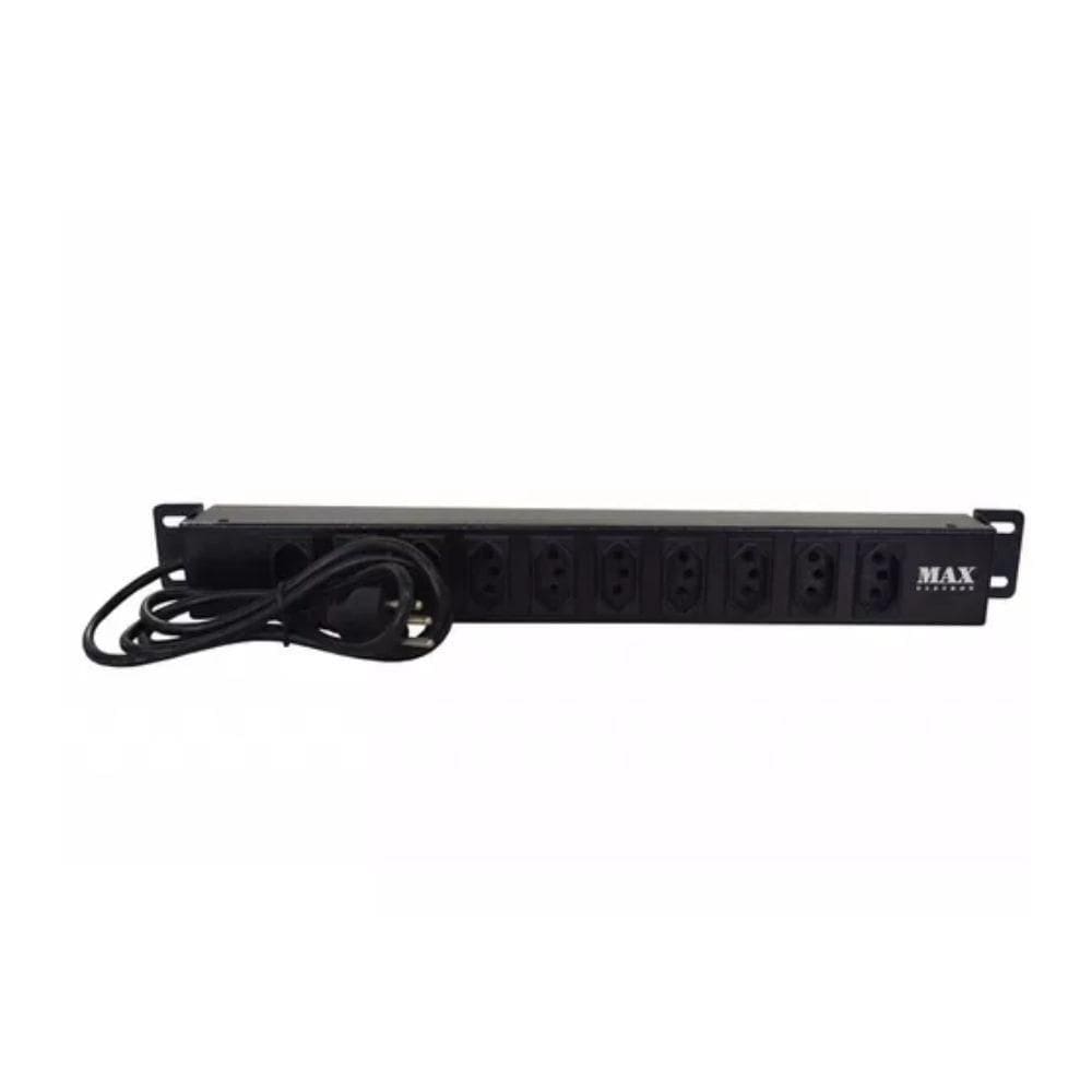 Regua Eletrica Max Eletron 19 10 Tomadas 10 Amperes Eletron