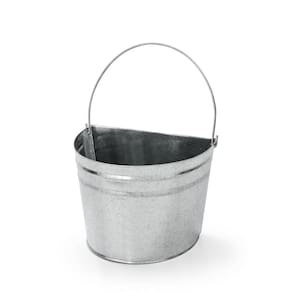 Floreira Vaso De Parede Em Metal Galvanizado 13 Cm