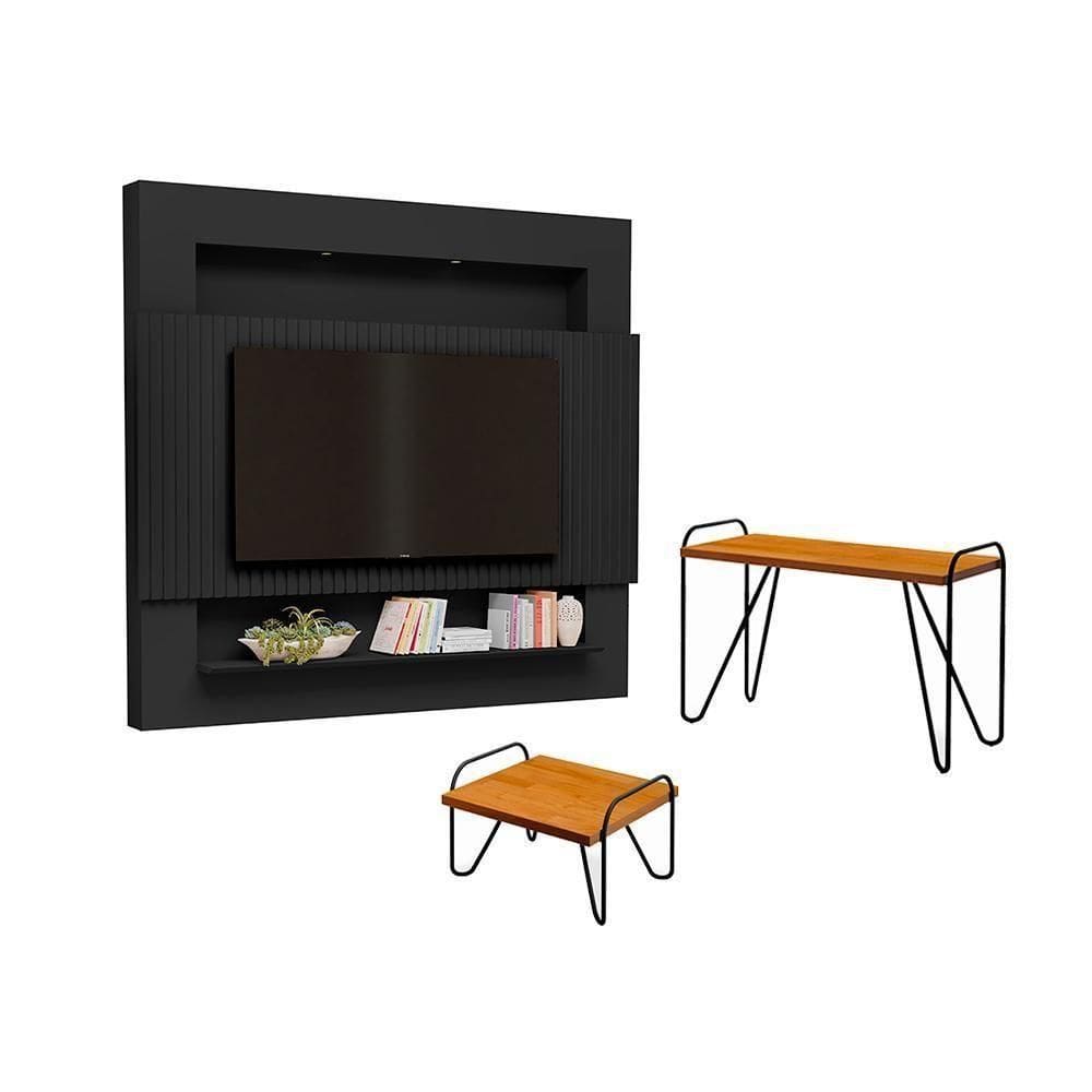 Conjunto Sala De Estar Orlando Preto