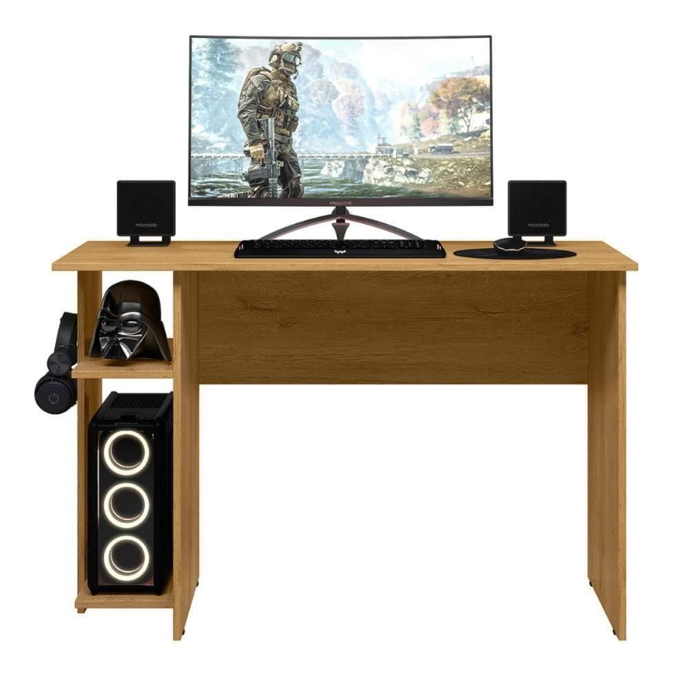 Mesa Para 2 Prateleiras Cerá Freijó