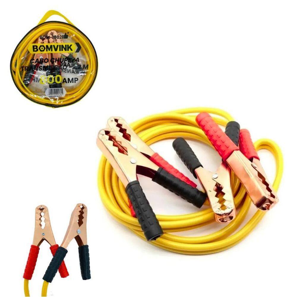 Cabo De Bateria 800 Amperes Com Fios Resistentes