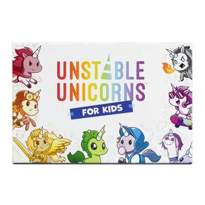 Jogo de cartas Unstable Unicorns for Kids Edition Base Game