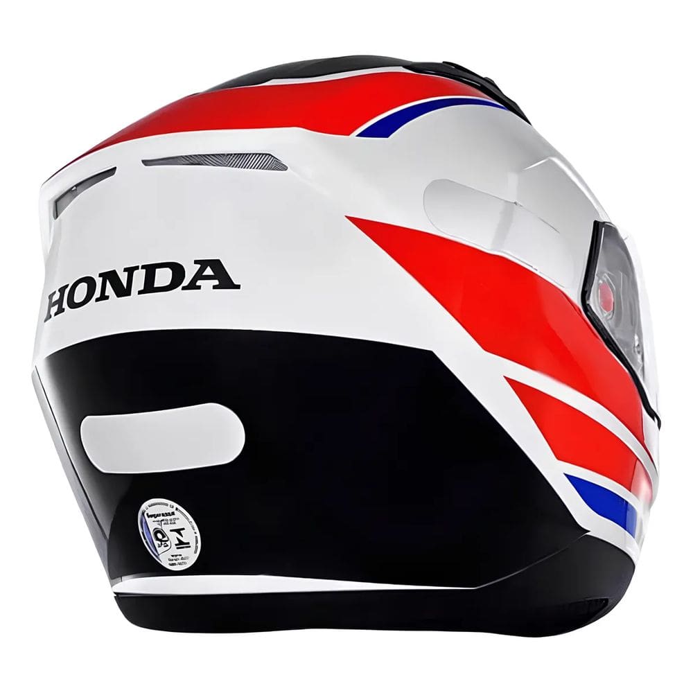 Capacete New HF2 2020 Vermelho/Prata Tamanho 60 Genuíno