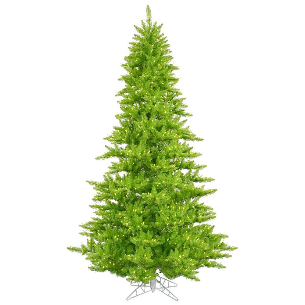 Árvore de Natal Vickerman Lime Fir 90 cm com LED 100 Dura-lit