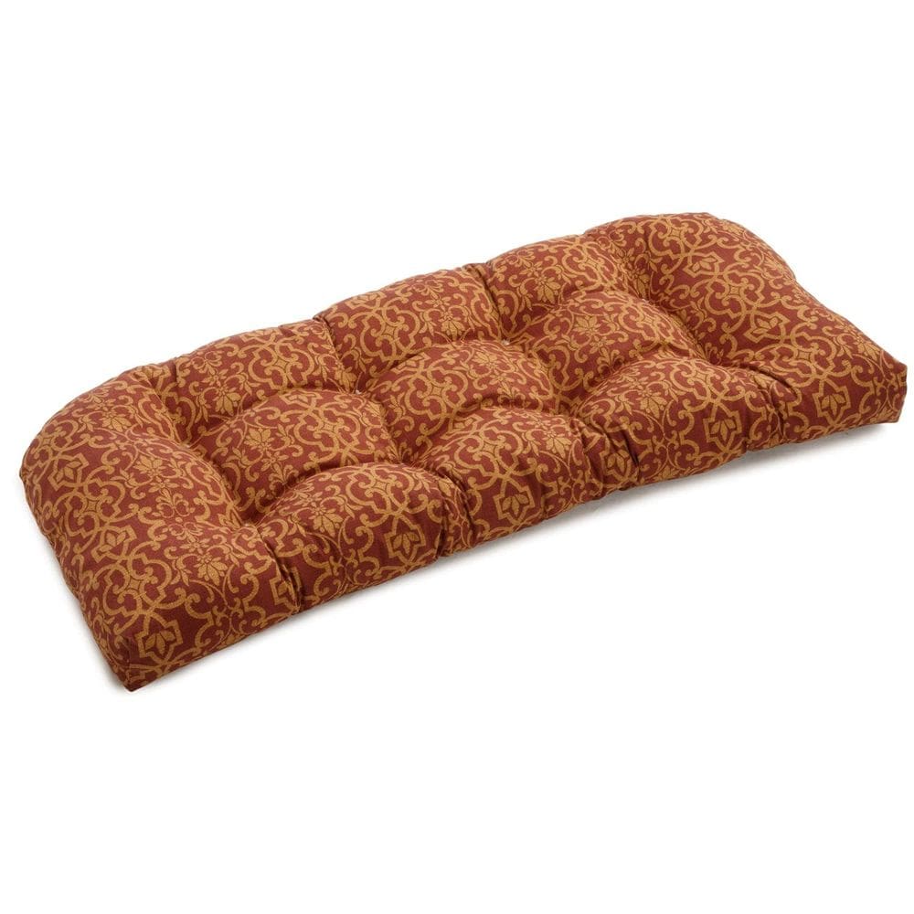 Almofada Loveseat Blazing Needles Outdoor Vanya Paprika 42x19cm
