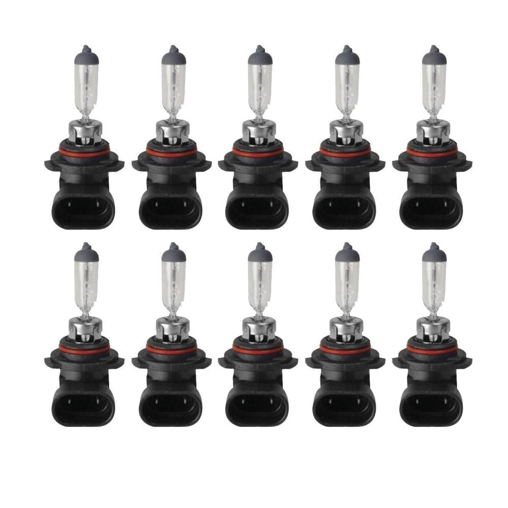10X Lâmpada Automotiva Hb4 Halogena 12V55W 9006 Transparente