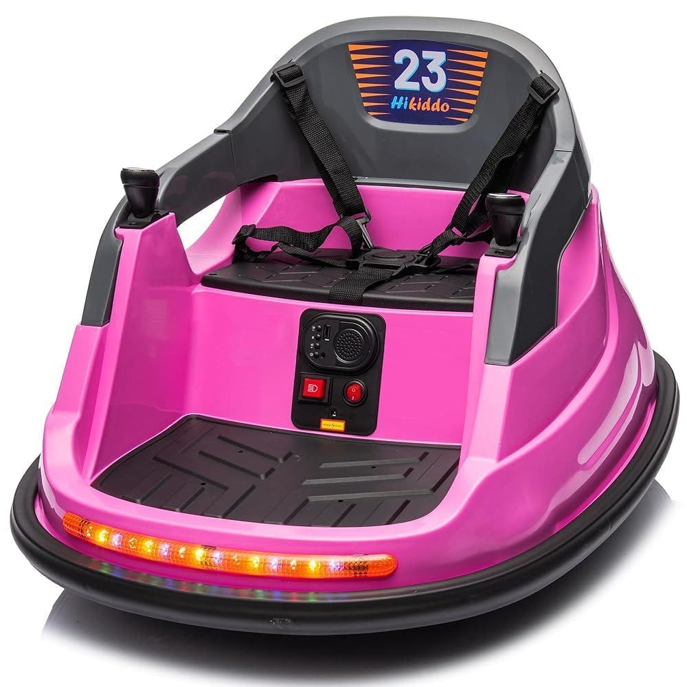 Carro elétrico Hikiddo 12V para crianças de 1,5 a 5 com controle remoto