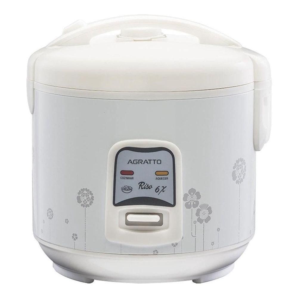 Panela Elétrica De Arroz E Legumes 6 Xícaras Riso 110V Agratto