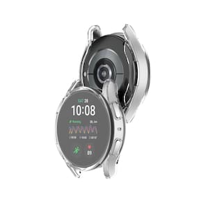 Capa com Película de Vidro Nerdcase Compatível com Samsung Galaxy Watch 7, 40mm, Transparente