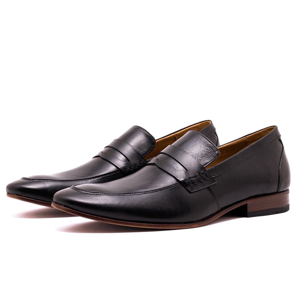 Sapato Social Masculino Loafer Couro Sola Couro Roy Sapato Dia a Dia