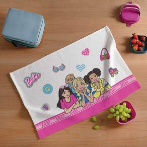 Kit 2 Toalhas Lancheira Döhler Barbie