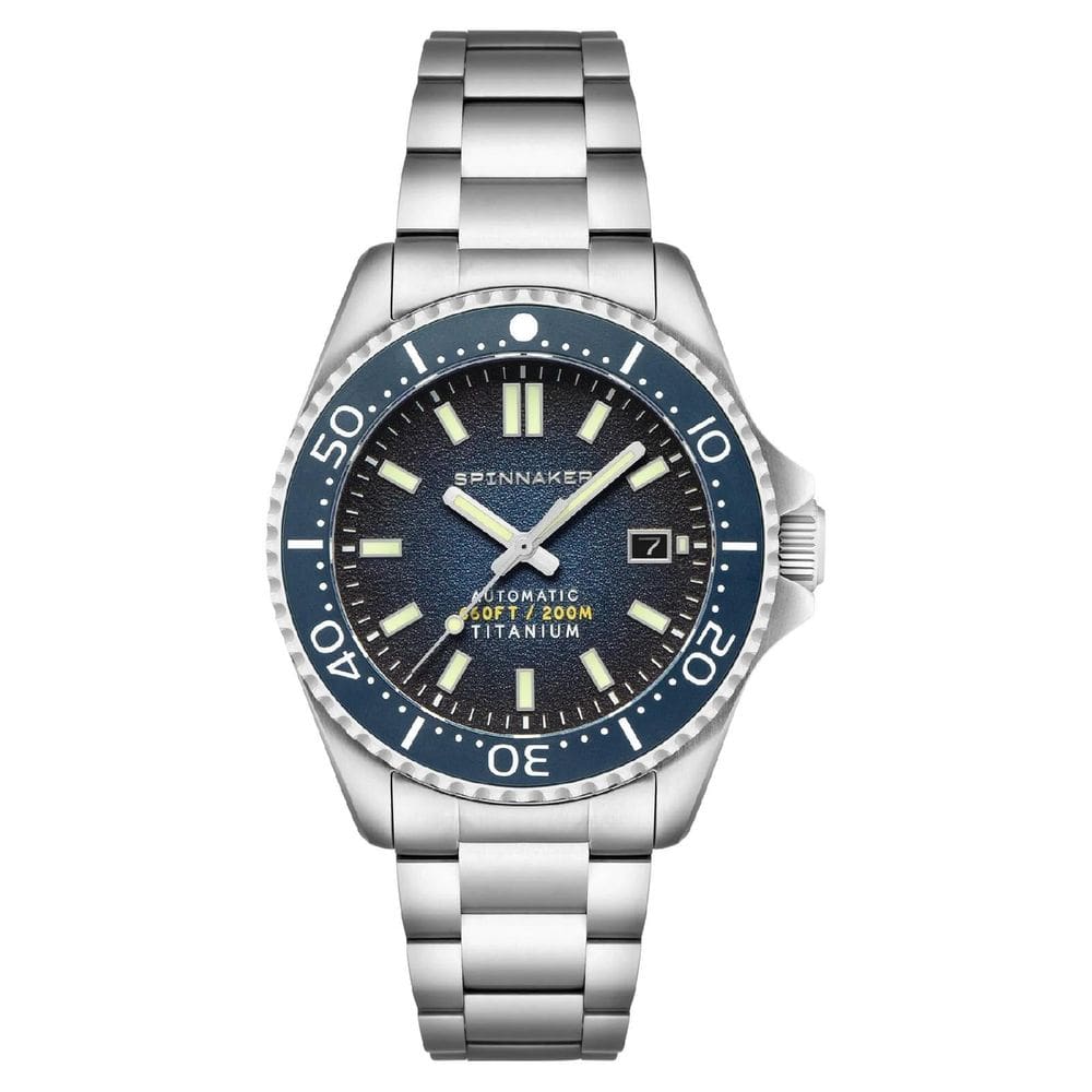 Relógio Spinnaker Tesei Titanium Automatic Tatical Blue