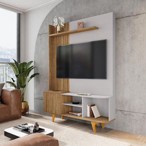 Home 55 Polegadas Ilha Do Mel Cinamomo Fresado Off-white