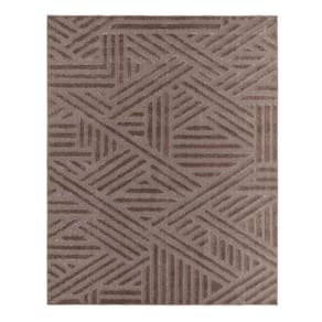 Tapete Realce Trama 35 Taupe 0,50x1,00m - J Serrano