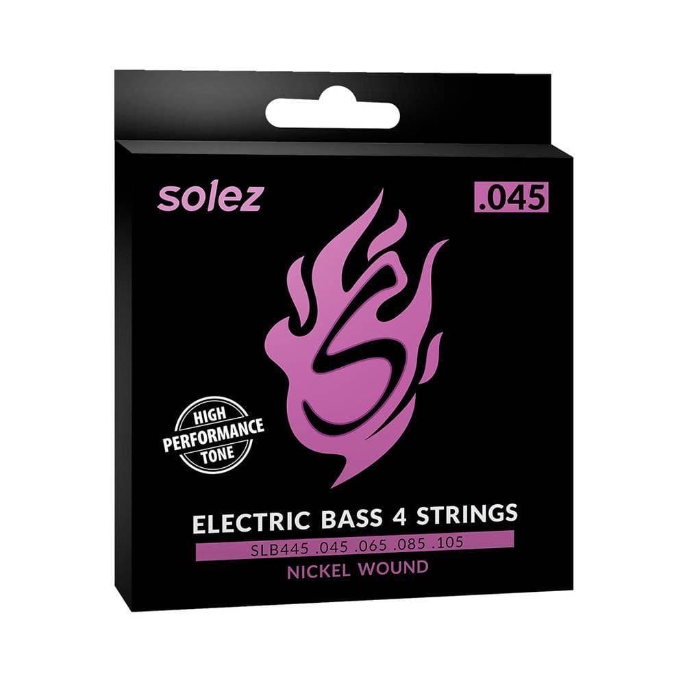 Corda Solez P/ Baixo De 4 Cordas Slb445 45/105 - Ec0357