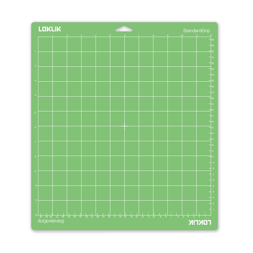 Loklik: Base De Corte Para Fixação Padrão Verde (30X30) - Pct 3 Bases