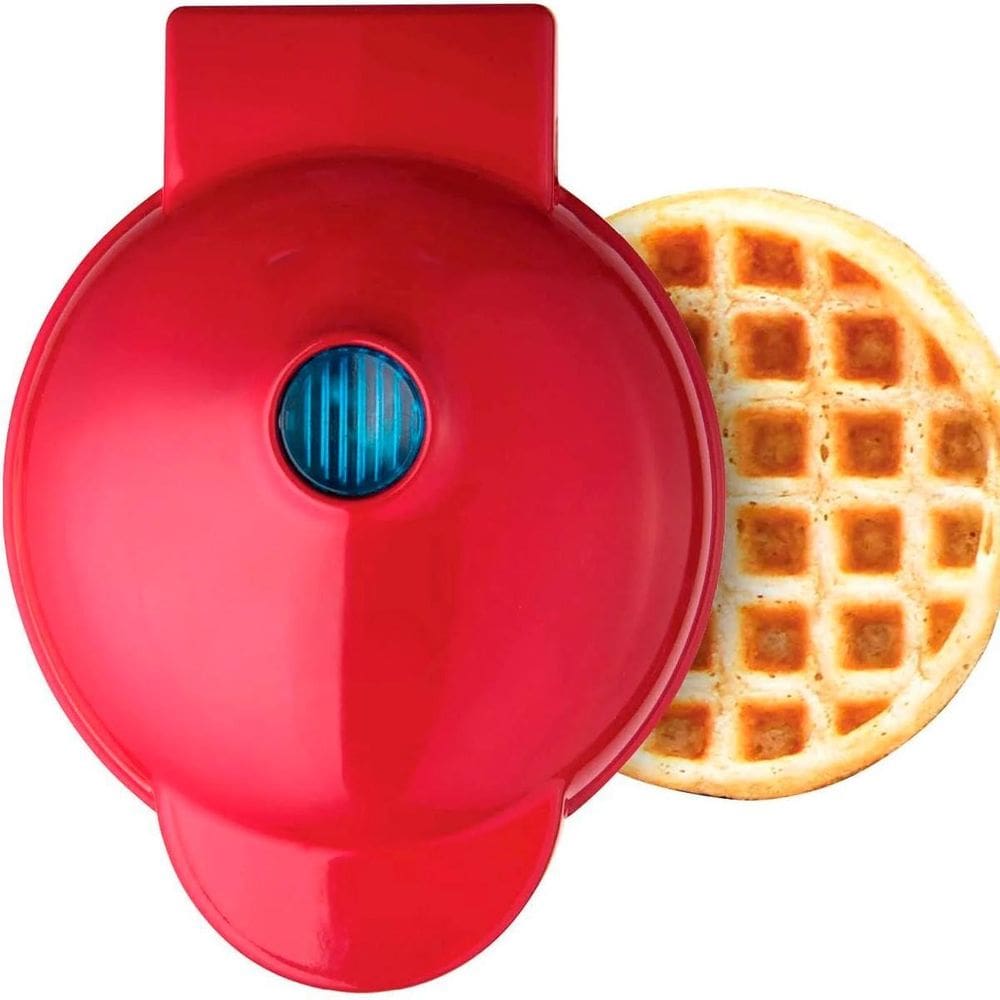 Mini Waffle Máquina Ideal Para Viagens E Café Rápido 110V