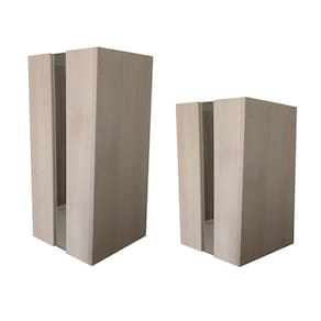 Kit Cachepo Decorativo Vaso Para Plantas  Com Espelho