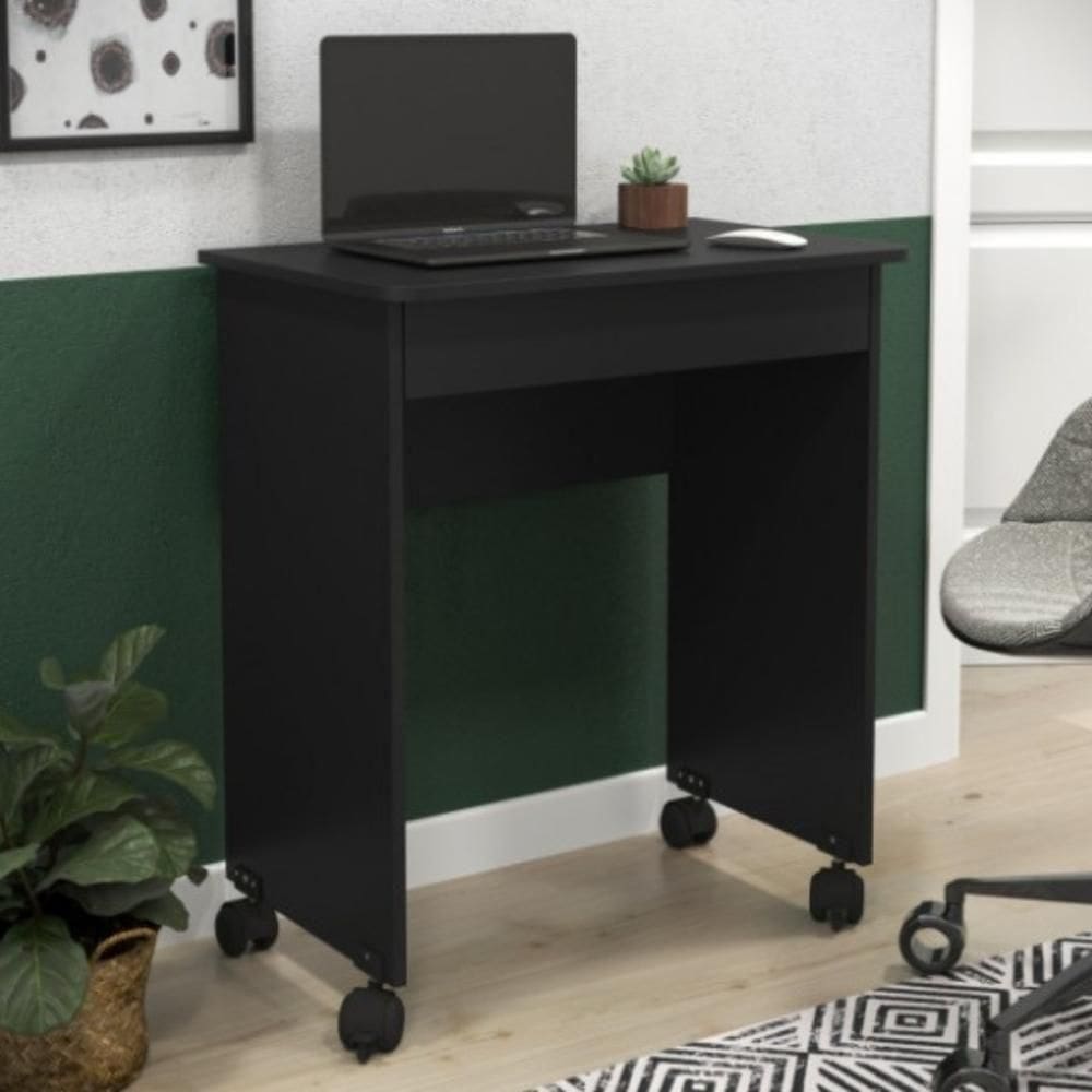 Mesa Para Com 1 Gaveta Atlanta Preto