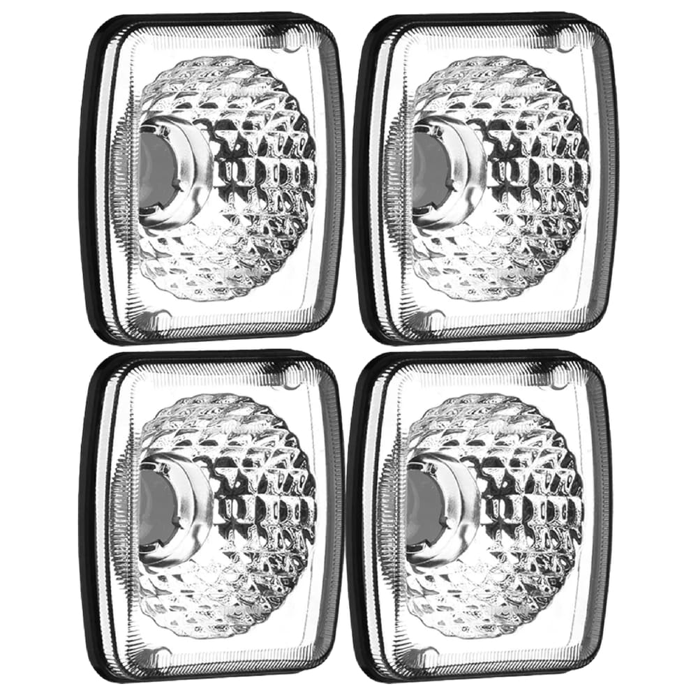 4 Lanterna Para Caixa 1202 Cristal S1204cr