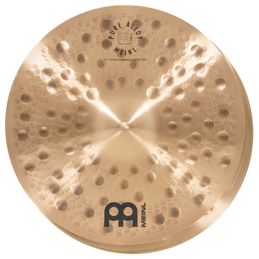 Prato de bateria Meinl Pure Alloy Extra Hammered Chimbal 15"
