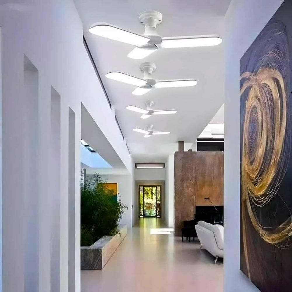 Lâmpada Led Pétala 45W Luz Potente Cor Branco Econômica