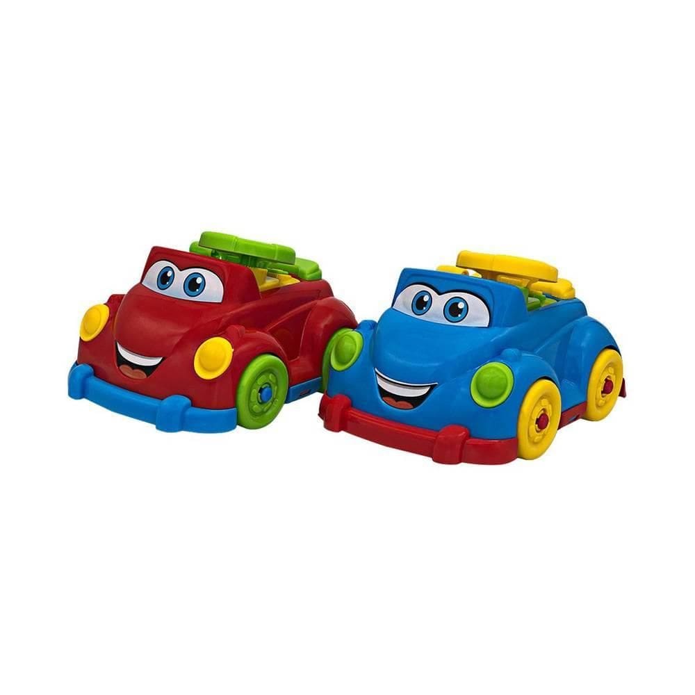Carrinho Baby Driver Com Pecinhas Que Fazem Barulho Colorido
