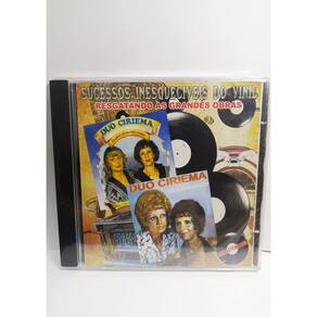 Cd Duo Ciriema - Sucessos Inesquecível Do Vinil (0055)