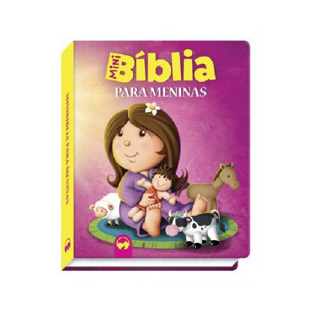 Mini Bíblia Infantil Para Meninas