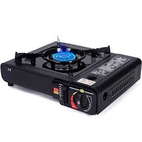 Mini Fogão Fogareiro Regulável Para Camping E Pesca