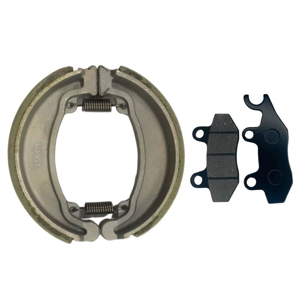 Kit Patim Lona De Freio + Pastilha De Freio Dafra Kansas150