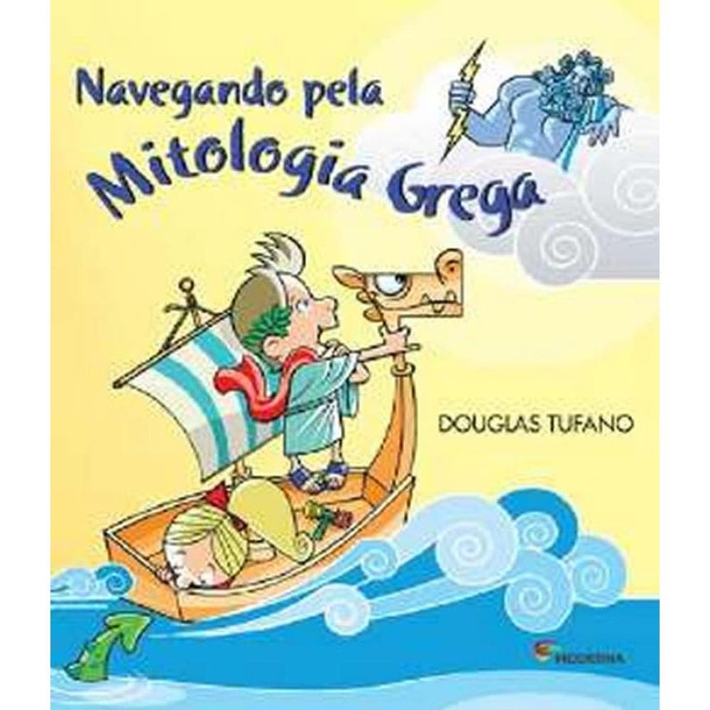 Livro Navegando Pela Mitologia Grega