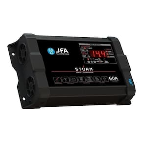 Fonte Carregador De Bateria Storm Plus 60A Jfa Bivol 12A15V