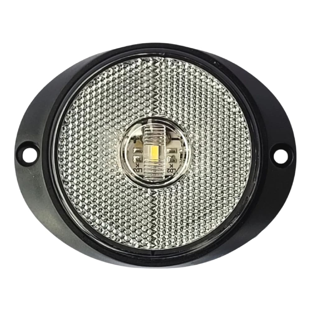 6 Lanterna Luz Carreta 65mm Frontal 65mm C/fios Led Bivolt