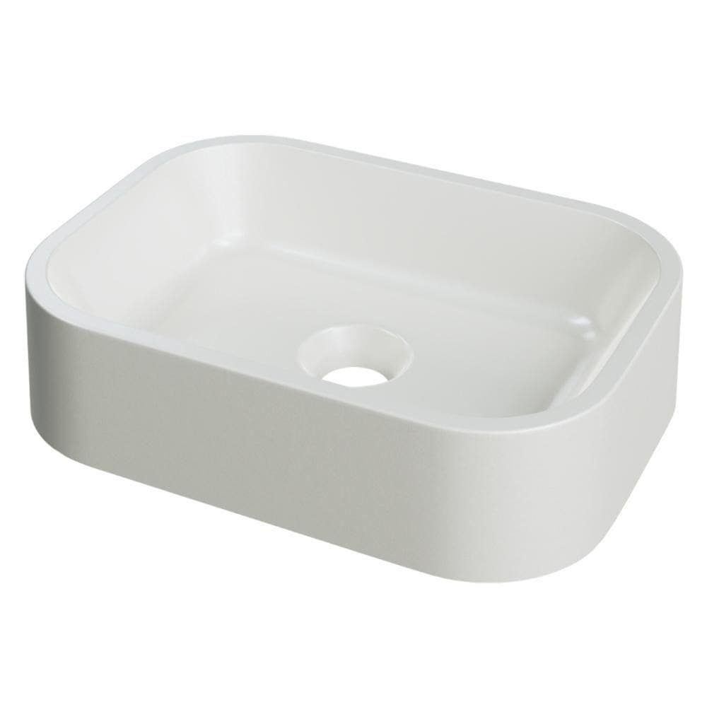 Cuba Pia Para Banheiro Retangular 38cm Dalila C08 Bege - Mpozenato