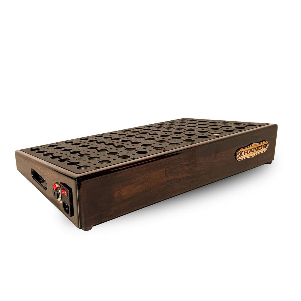 Pedalboard Supreme 70X40 Hands Custom Imbuia