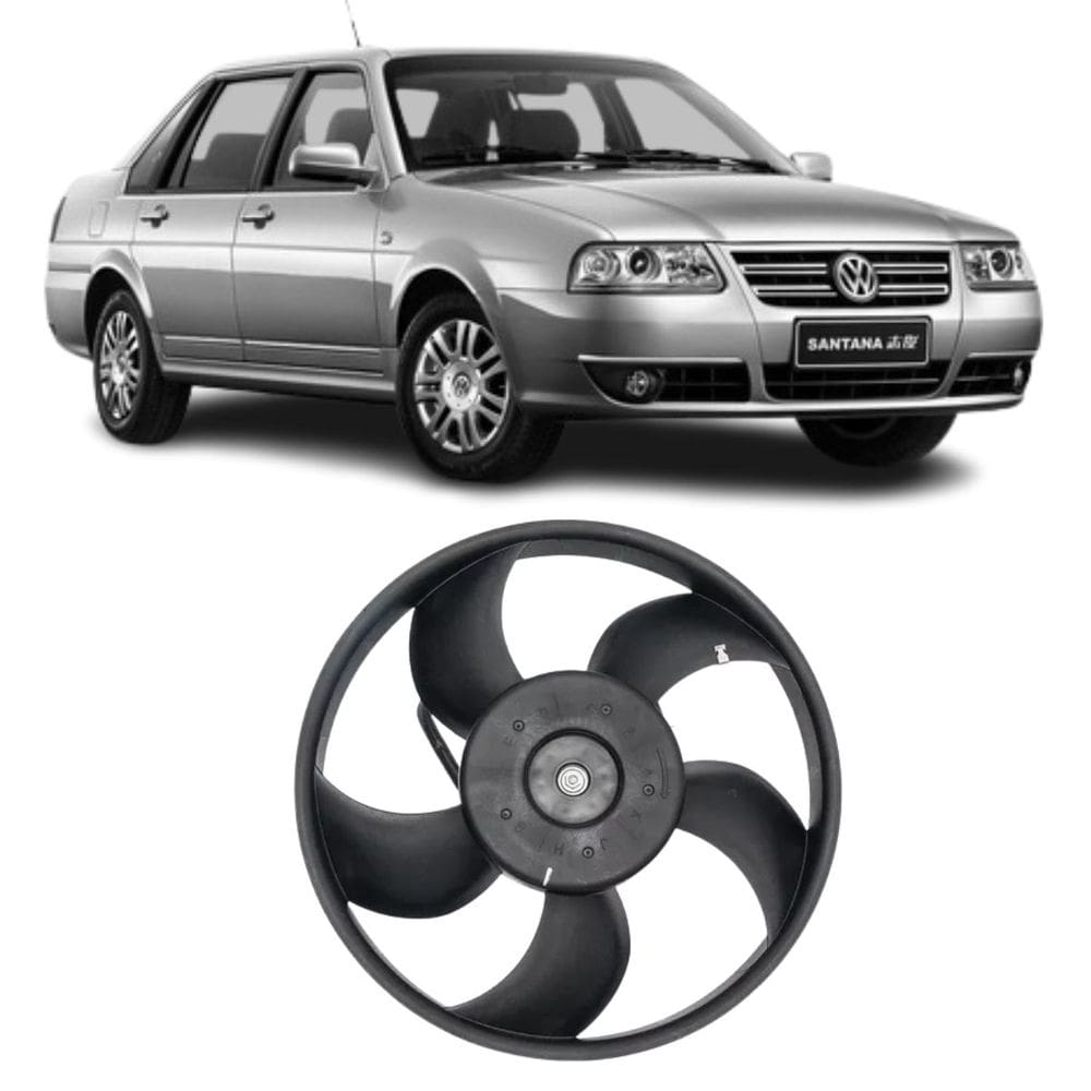 Ventoinha Radiador - Santana 1996 A 2001 - Dita12016