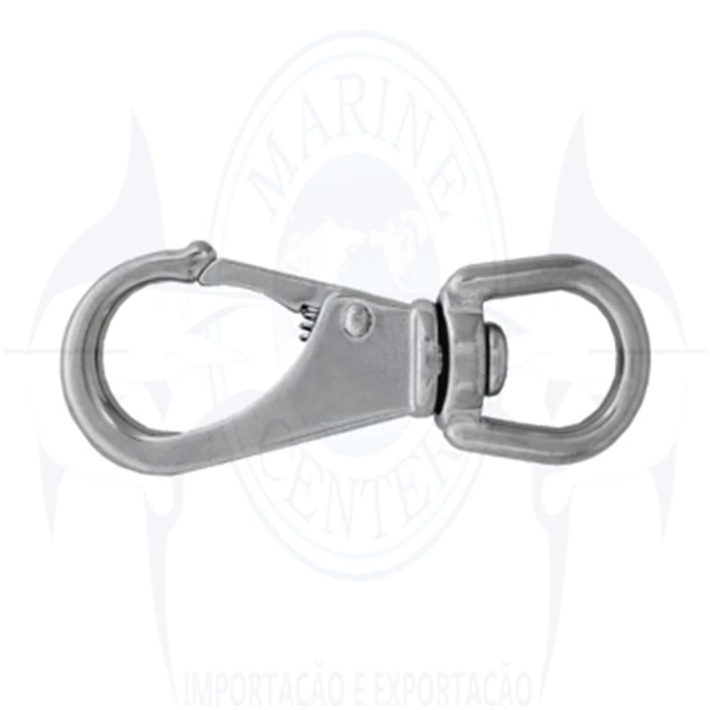 Mosquetão Inox Com Destorcedor 16Mm