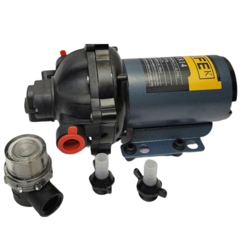 Bomba De Água Doce E Salgada 3Gpm 11,4Litros 12V 60Psi Lifek