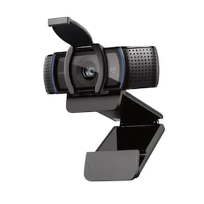 Webcam C920s Pro Full Hd Com Microfone Embutido Logitech Cor Preto