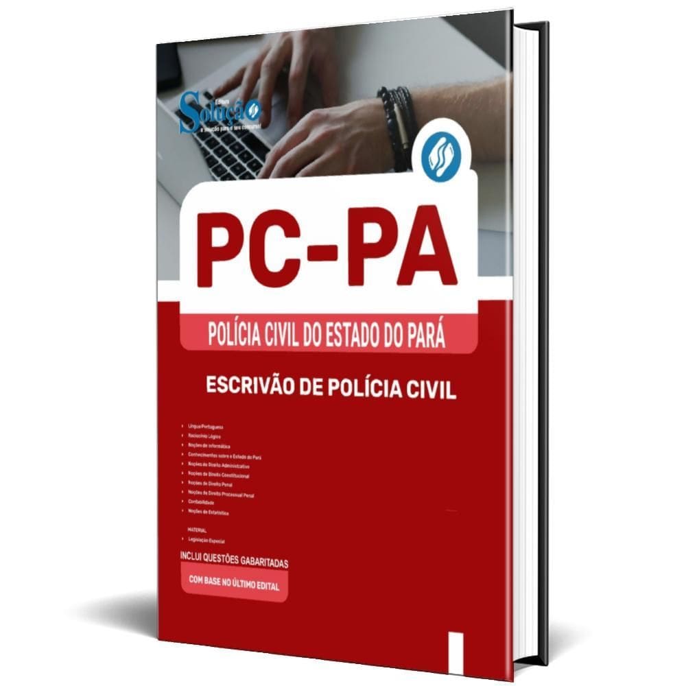 Apostila Concurso Pc Pa 2025 Escrivão De Polícia Civil