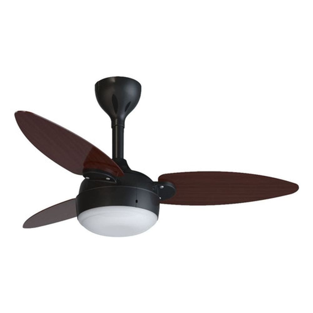 Ventilador De Teto Pretobivolt 130w 104cm Ventisol Elluz
