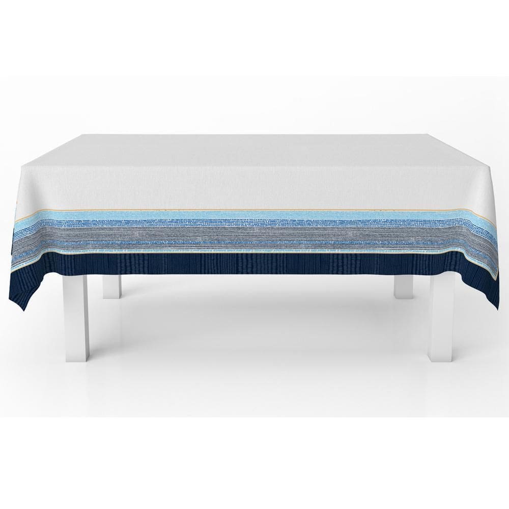 Toalha De Mesa Retangular Stmhome 2,20M X 1,50M Blue