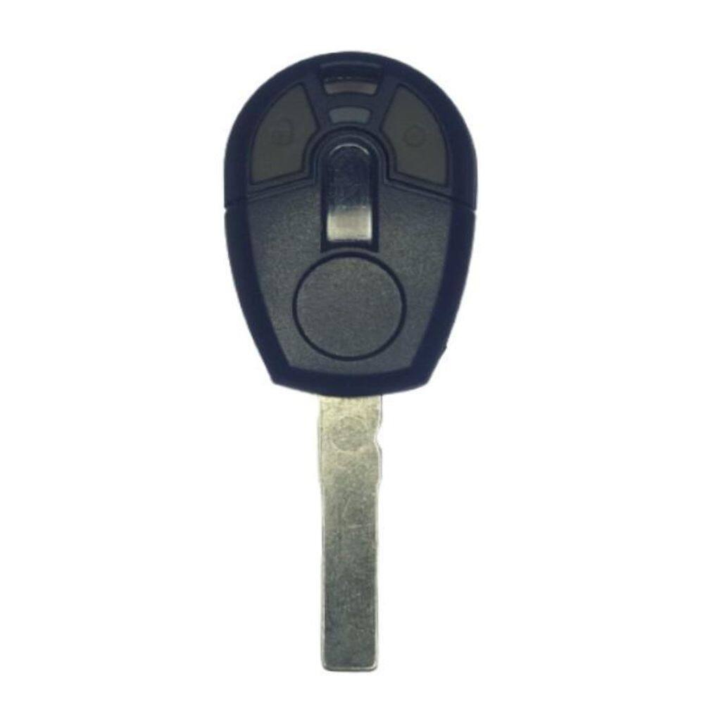 Chave Gaveta Fiat Com Lamina Pantografica 2 Botoes Azul