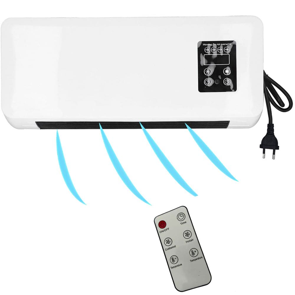 Aquecedor Refrigerador Vento Frio Quente Secador Roupa Portatil Inverno Verao Calor