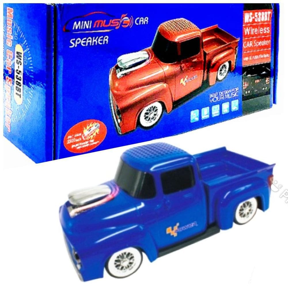 Mini Speaker Ws-538T Wireless Music Car