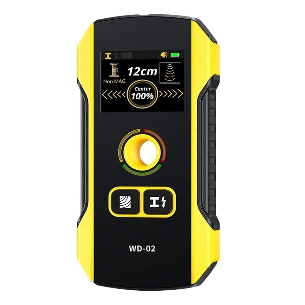 Scanner Detector de Parede WD-02  Metal Cabos dcTubo Madeira